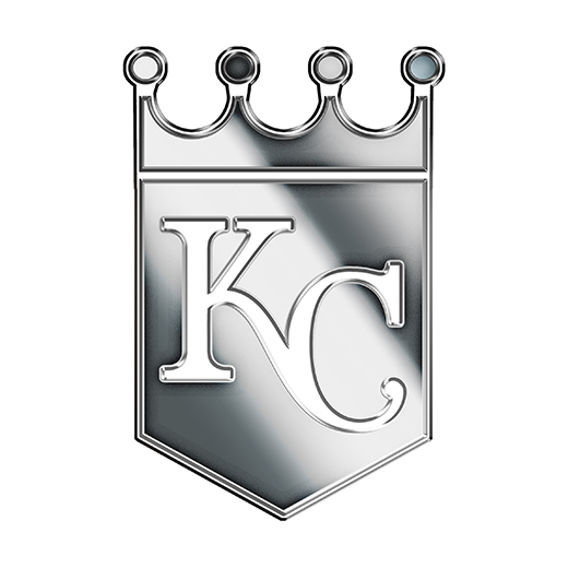 Kansas City Royals Silver Logo iron on paper